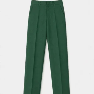 Green School Uniform Trouser for Boys, Durable School Wear, Sizes 22-36