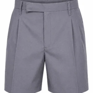 Grey Tailored School Uniform Shorts for Boys, Smart School Wear, Sizes 22-36