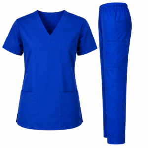 Royal Blue Medical Scrub Set
