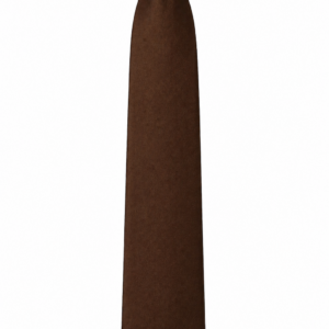 Brown Plain School Tie, One-Colour Uniform Tie